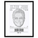 Receipt Art Elton John thumbnail