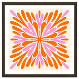 Symmetry Petals - pink and orange thumbnail