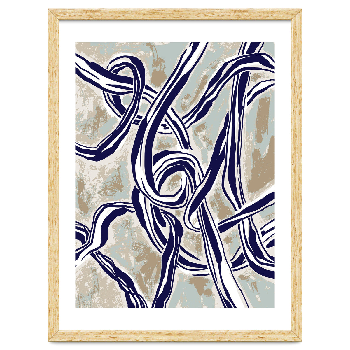 Follow the lines Abstract knots