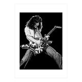 Eddie Van Halen American Rock Guitarist Legend (Print Only) thumbnail