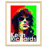 Keith Richards Pop Art WPAP thumbnail