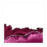 Burgundy & Silver Agate Texture 16  (Print Only) thumbnail