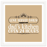 Love Served Daily Dad's Kitchen Open 24 Hours thumbnail