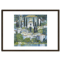 Gustav Klimt – Kirche in Cassone (1913) | Vibrant Landscape Masterpiece Art Print