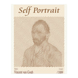 Self Portrait Vincent Van Gogh (1889) (Print Only) thumbnail