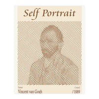 Self Portrait Vincent Van Gogh (1889) (Print Only)