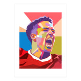 Michael Owen art (Print Only) thumbnail
