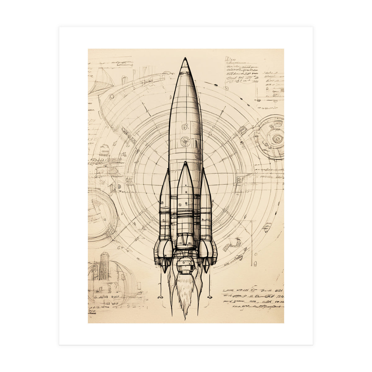 Back To The Moon 018 (Print Only)