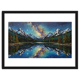 Midnight Mountain Reflection thumbnail