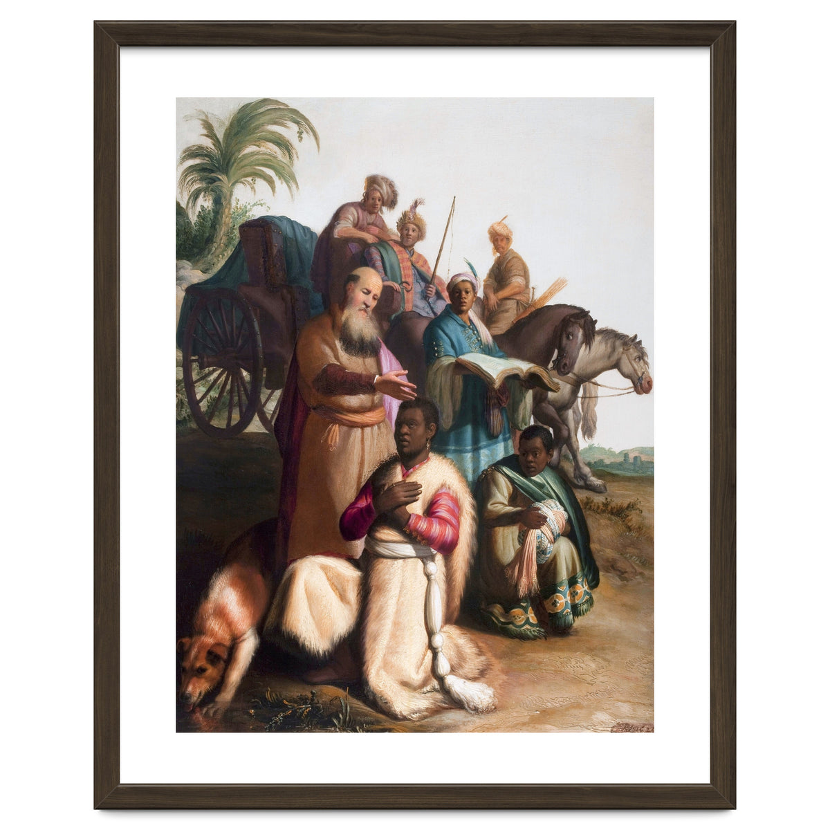 Rembrandt – The Baptism of the Eunuch (1626)