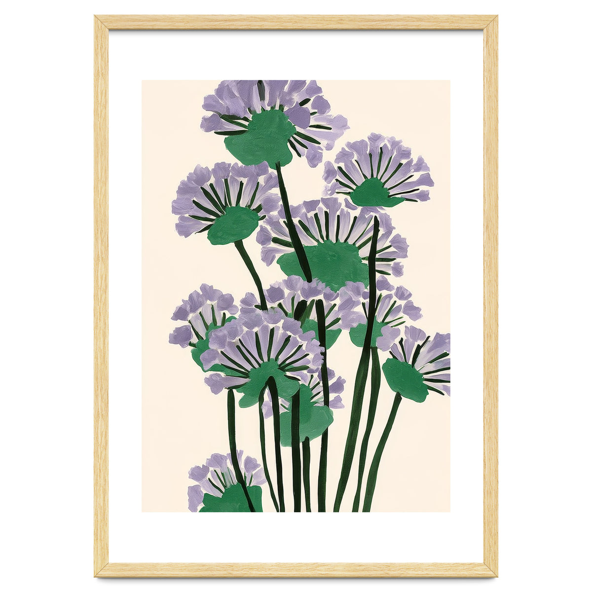 Modern Lavender Garden