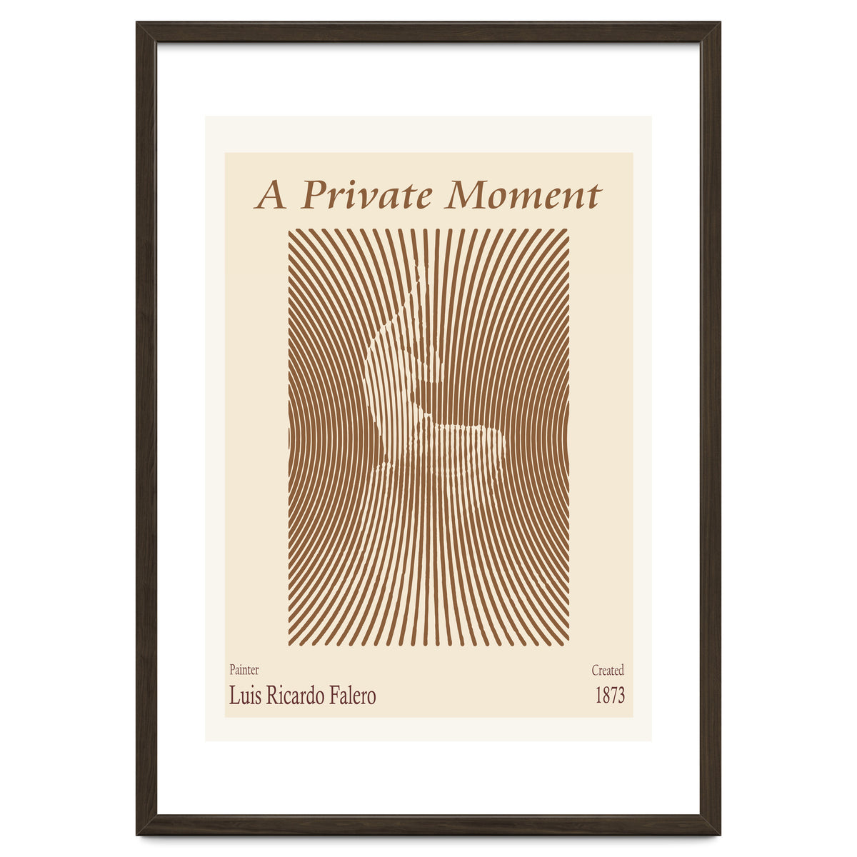 A Private Moment by Luis Ricardo Falero