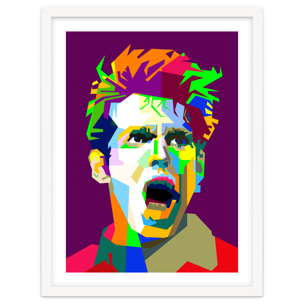 Ricardo Kaka Brazilian Football Pop Art WPAP