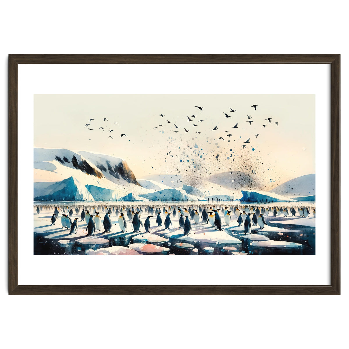 Antarctic Expanse Penguins Path