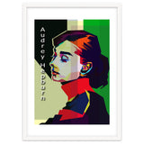 Beauty Audrey Hepburn Pop Art WPAP thumbnail