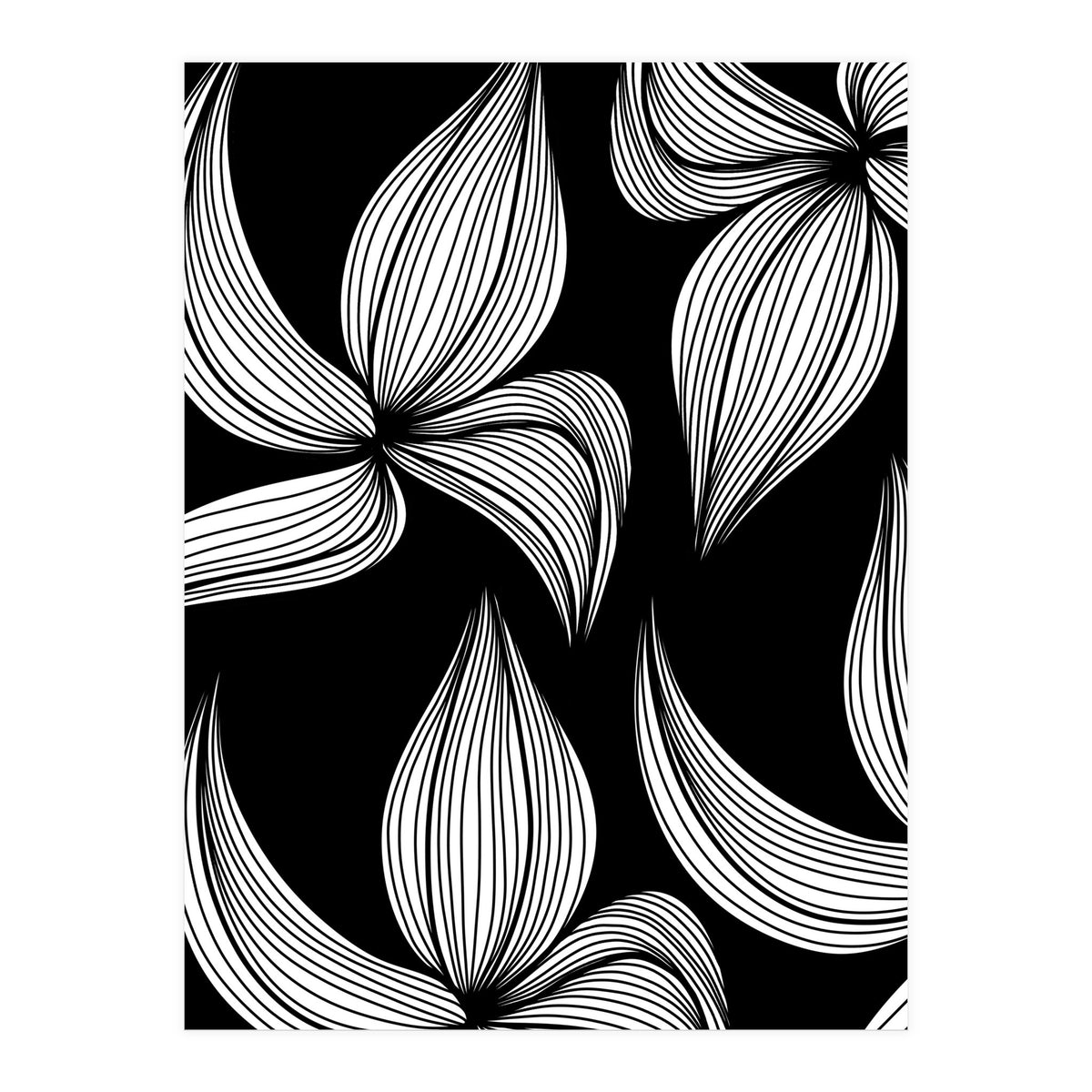Flower lines (Print Only)