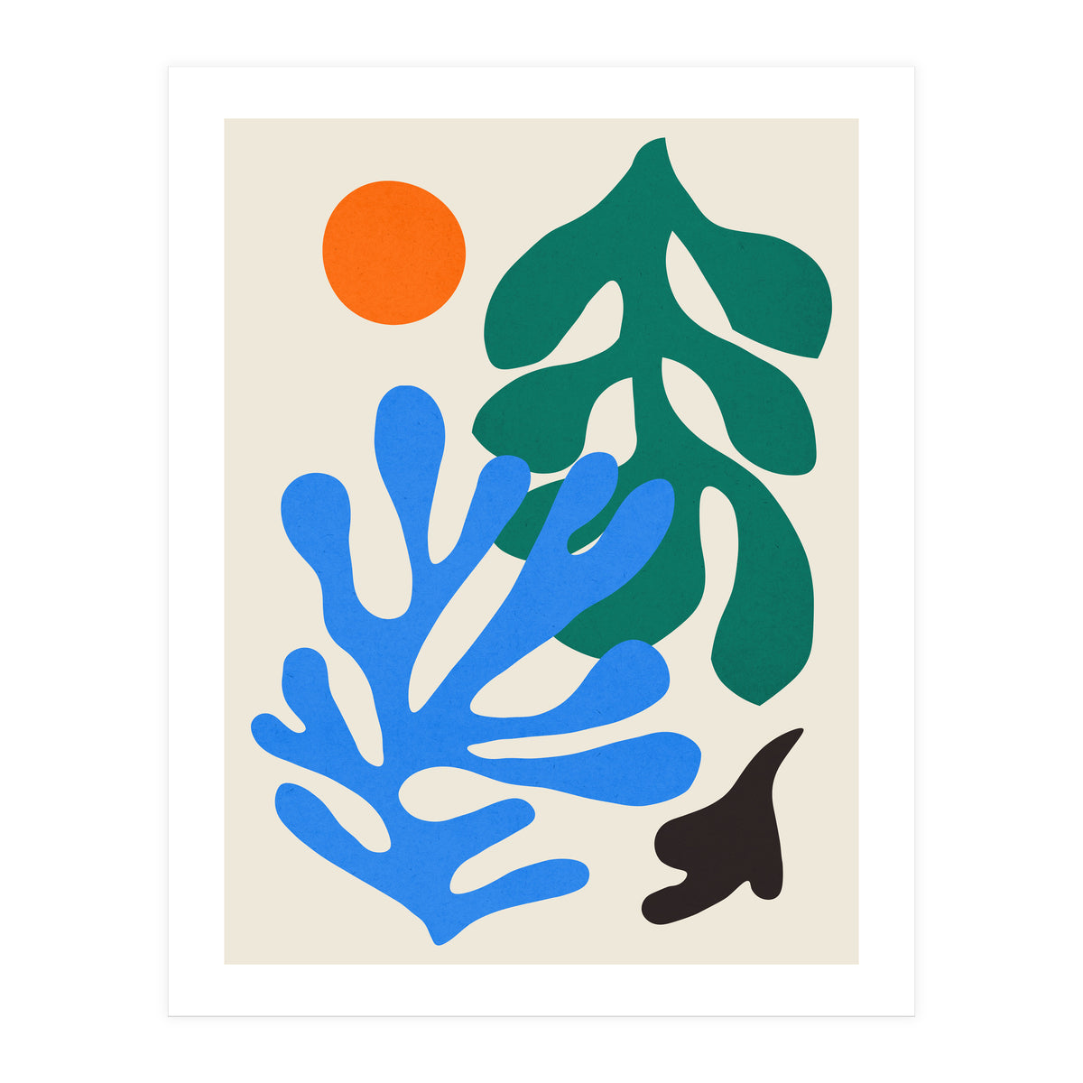 Floral matisse 6 (Print Only)