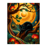 Black Cat Retro Contemporer (Print Only) thumbnail