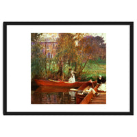 John Singer Sargent / 'The Boating Party', 1889, Oil on canvas, 88 x 92 cm.