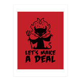 Let's Make A Deal with The Devil (Print Only) thumbnail
