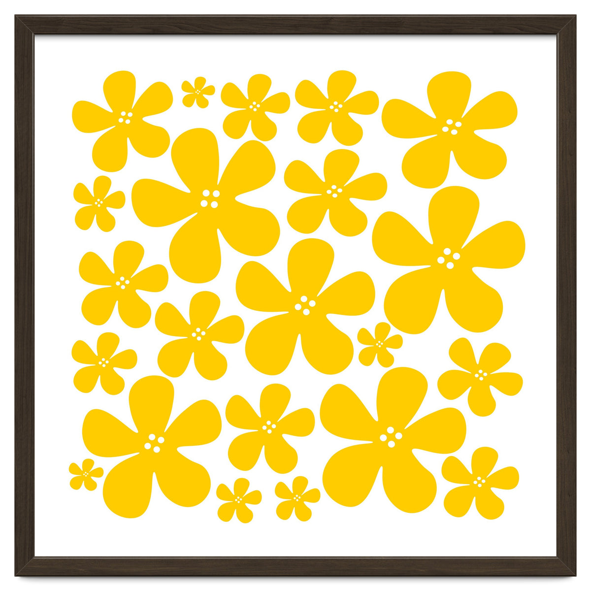 Yellow Flowers Pattern