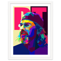 Mike Portnoy Drum Musician Pop Art WPAP