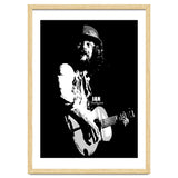 Ian Anderson Rock Music Legend in Grayscale thumbnail