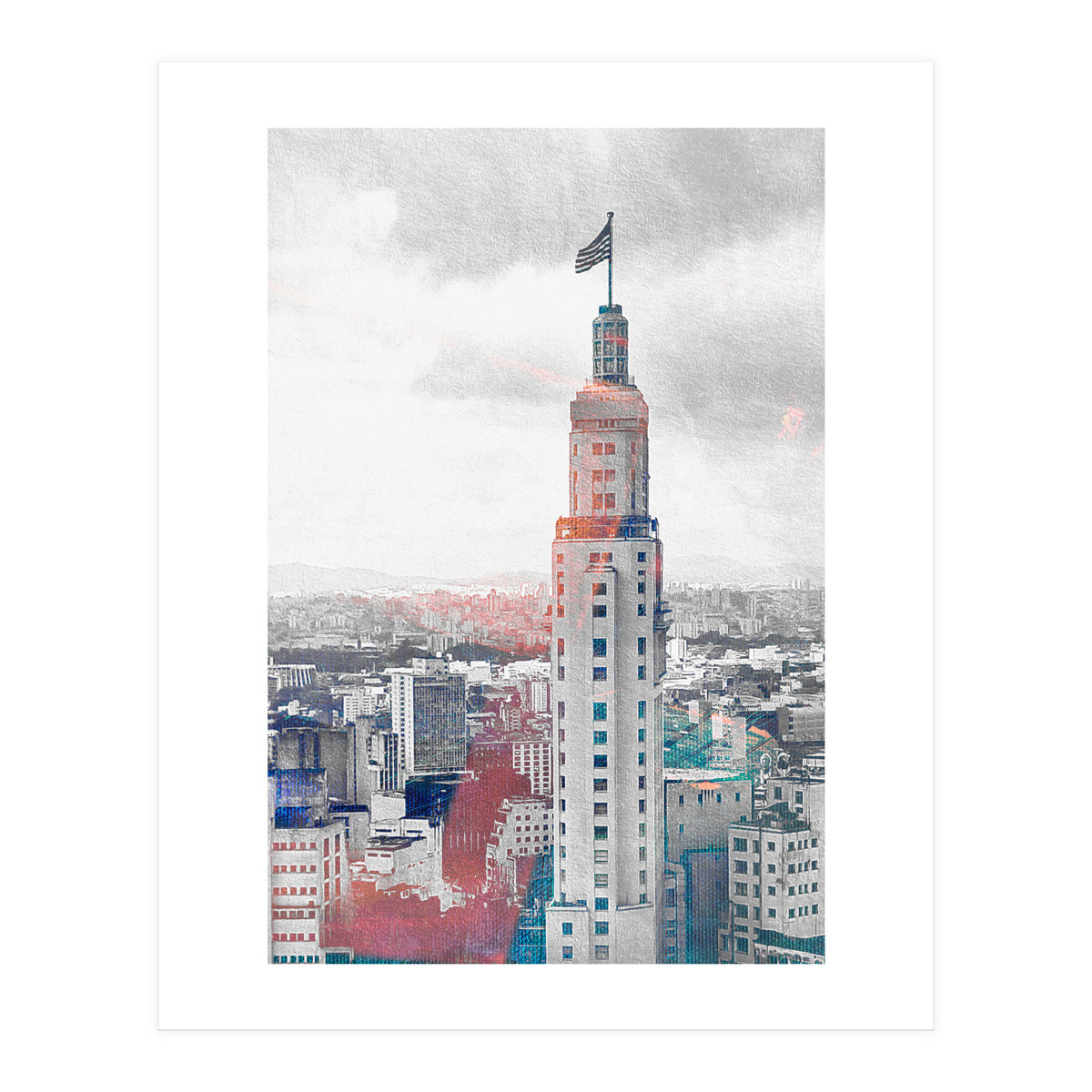 Sp in the sky  II (Print Only)