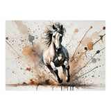 Galloping Horse Front View (Print Only) thumbnail