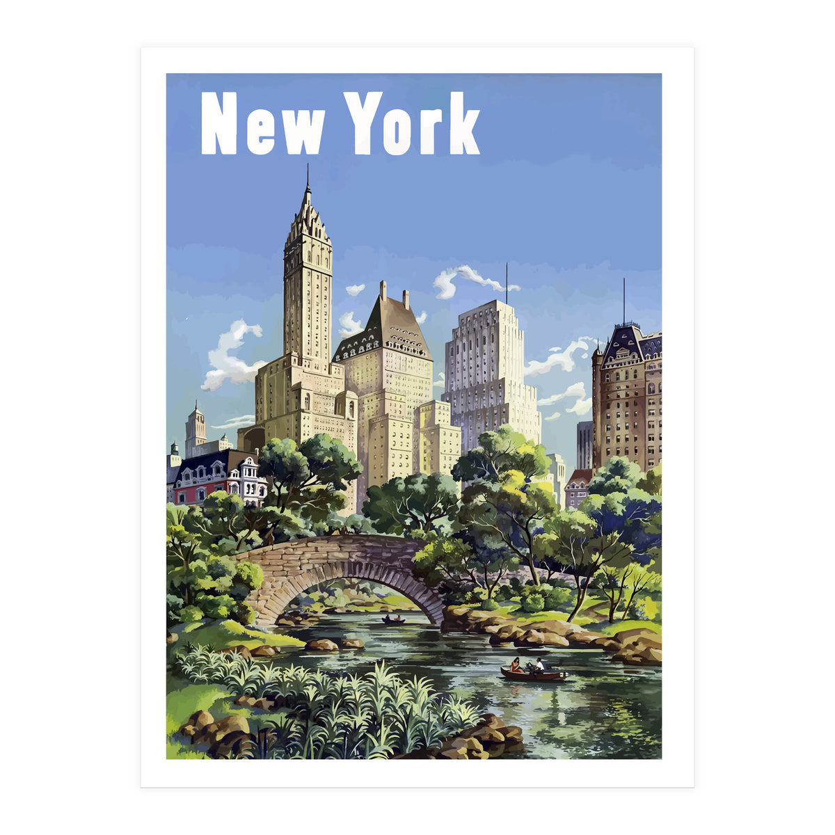 New York, Central Park (Print Only)