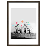 Vintage Women Black & White Photography Balloons Freedom Feminism Women's Rights Individuality thumbnail