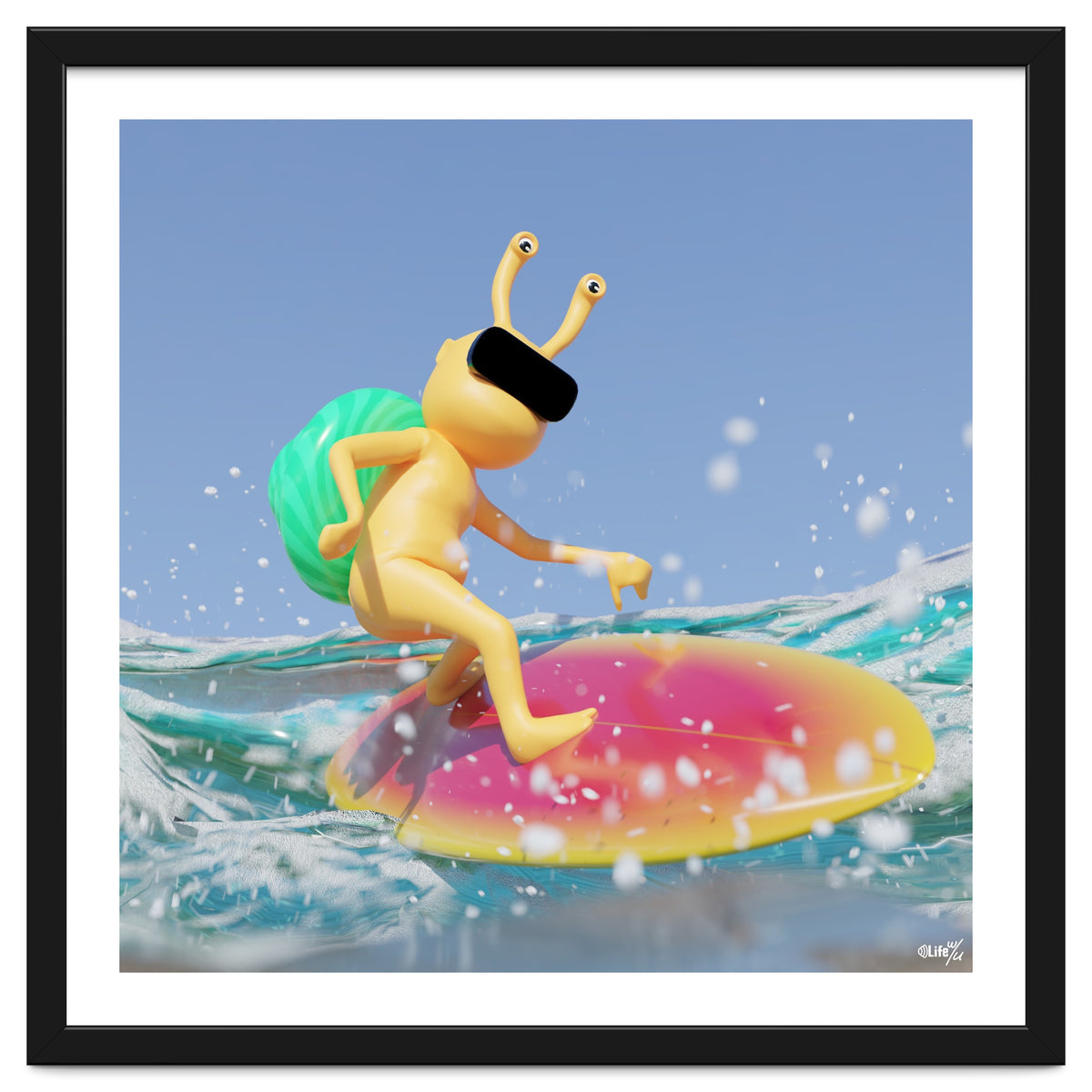 Surfing - angle #2 (Lwuba 043 Salt Proof Surfing 02)