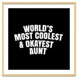 World's most coolest and okayest aunt thumbnail