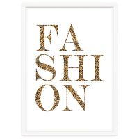 Fashion, Leopard Print Letters, Modern Chic decor