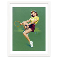 Pinup Tennis Player