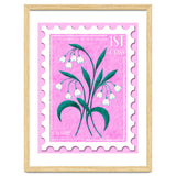 Berkshire Summer Snowflake Postage Stamp thumbnail