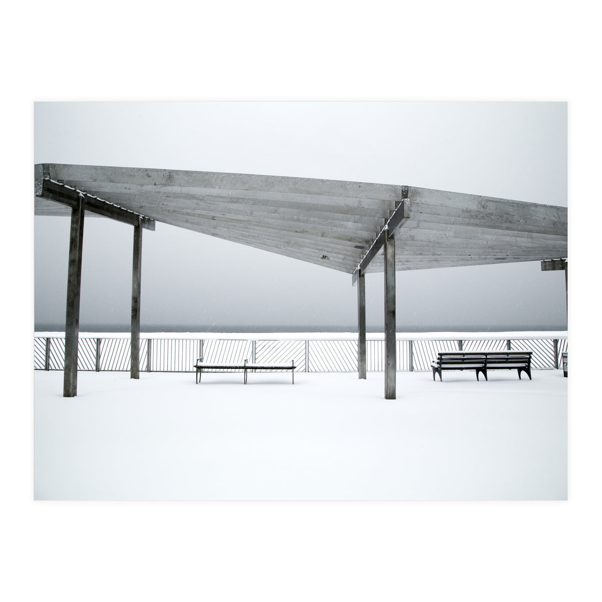 Rest point - Winter seascape (Print Only)
