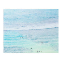 BLUE OCEAN AND CALM WAVE - Hawaii (Print Only)