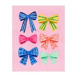 Colorful Ribbon Bows ties Illustration (Print Only) thumbnail