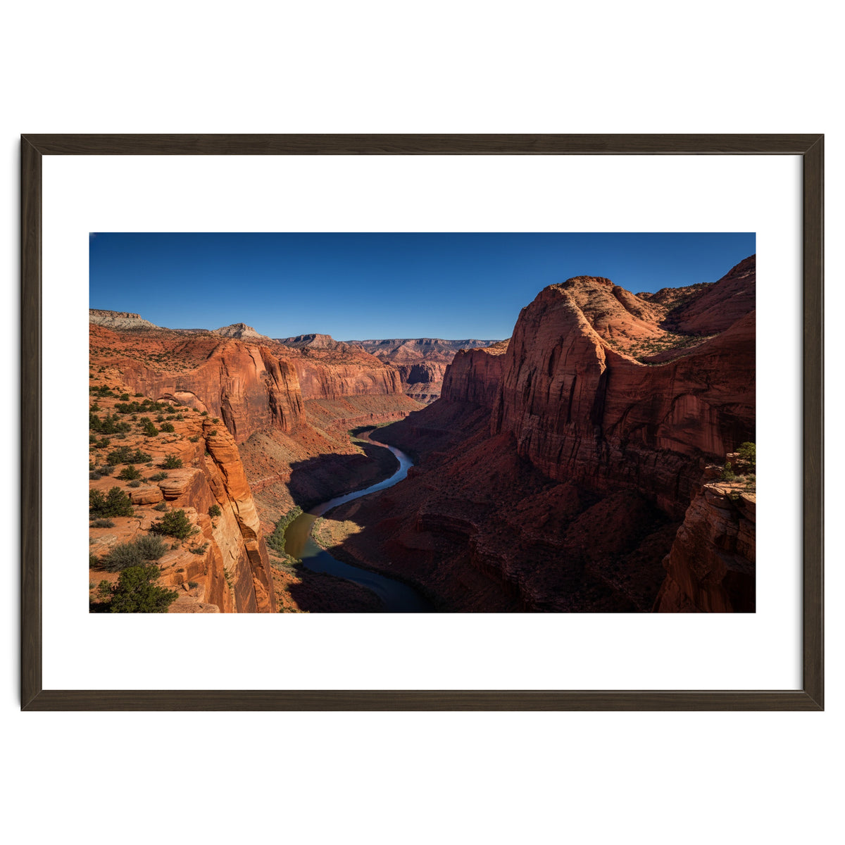 Canyon Majesty: River Through the Red Rocks