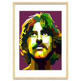 George Harrison The Beatles Pop Art WPAP thumbnail