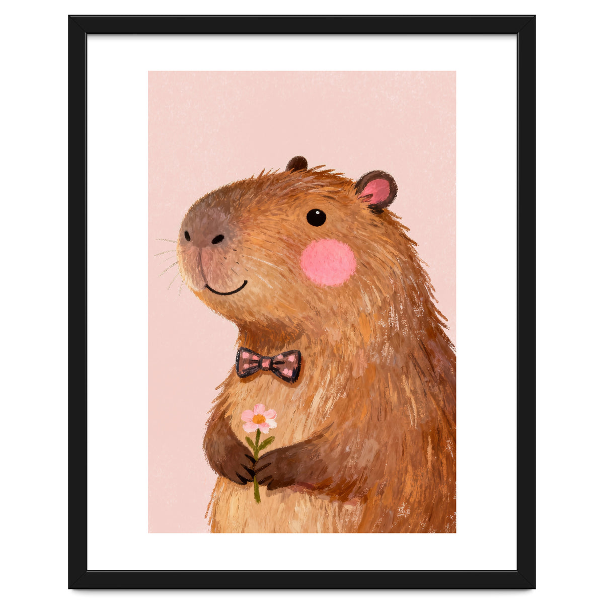 Capybara Kindergarten Nursery Art