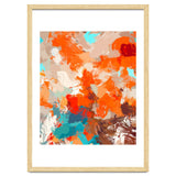 Pleasure, Abstract Painting Summer, Positivity Modern Bohemian Pop of Color Bright Good Vibes thumbnail