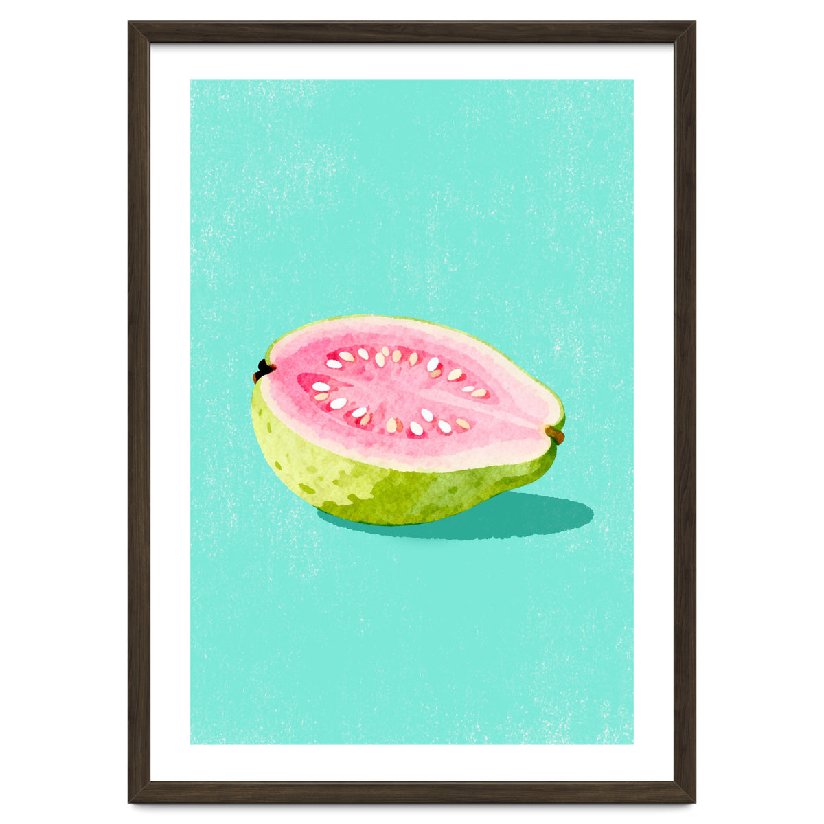 Guava Fruit Illustration