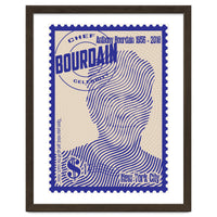 Anthony Bourdain Stamps Art