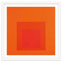 JOSEF ALBERS - HOMAGE TO THE SQUARE RED