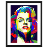 Marilyn Monroe Hollywood Icon Pop Art WPAP thumbnail