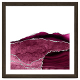 Burgundy & Silver Agate Texture 14 thumbnail