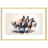 Cowboy Riders On Horses thumbnail