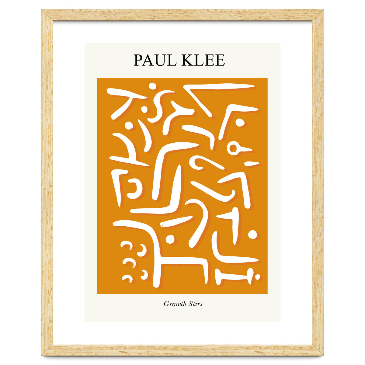 Growth Stirs  Inspired by Paul Klee